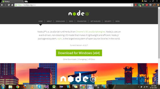 install NodeJS